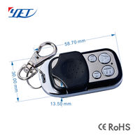 YET 026-T 433M Télécommande de porte de garage, Duplicateur de télécommande de portail automatique, Copieur Ppa Seg