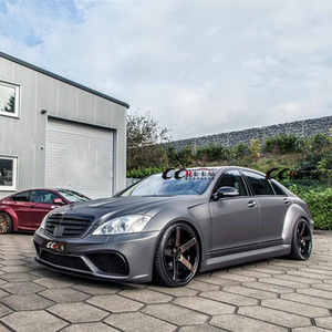2006-2013 PD ชุดบอดี้แบบกว้างสไตล์สำหรับ Mercedes Benz S คลาส W221 S300L <span class=keywords><strong>S350L</strong></span> กันชนหน้ากันชนหลังกระโปรงข้างกันชน - Product Image 6