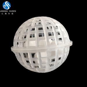 Boule de biofilm de haute qualité, boule poreuse en forme de boule, emballage suspendu, boule flottante pour fosse septique - Product Image 2