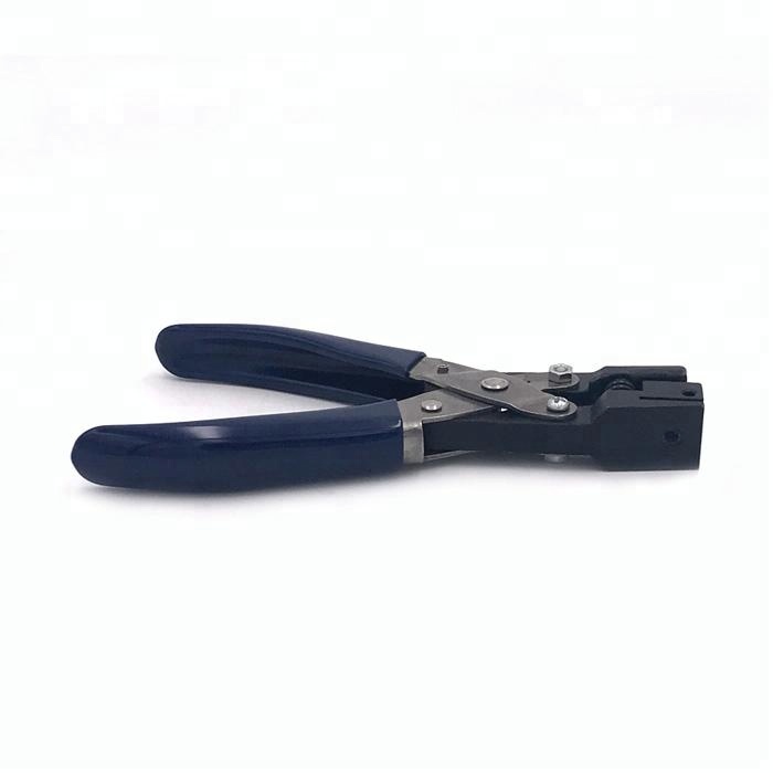 Manual de plástico PVC furador perfurador de cartão