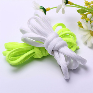 Bán Buôn Đa Màu Sắc Số Lượng Lớn Bền Dây Giày Bóng Rổ Dây Giày Hình Bầu Dục Giày Ren Hình Bầu Dục Hình Dạng Dây Giày - Product Image 5