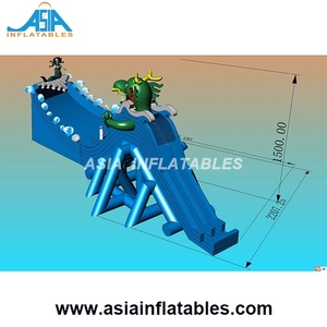 Giant Inflatable <strong>Dragon</strong> <strong>Water</strong> <strong>Slide</strong> Freestyle Giant Inflatable <strong>Water</strong> <strong>Slide</strong> With Pool for Adults - Product Image 2