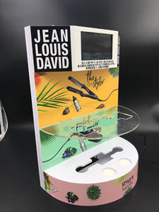 New Design Acrylic Counter Top Display Stand Factory Price Wooden LCD Video/<b>TV</b> <b>Cardboard</b> for Promotion Products in Retail shop - Product Image 4