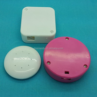 Couleur différente boîte de haut-parleur en peluche jouet module Sonore enregistrable