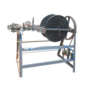 Small environmental grass rope straw rope knitting machine