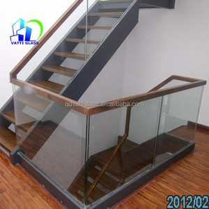 Verre de balustrade, vente de verre trempé laminé pour <span class=keywords><strong>escalier</strong></span> en colimaçon, garde-corps en verre trempé transparent, prix des panneaux de verre pour escaliers - Product Image 6