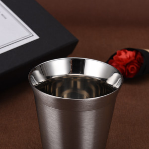 <span class=keywords><strong>Tasse</strong></span> Espresso Double paroi en acier inoxydable, 5.5 once, avec Logo personnalisé - Product Image 6