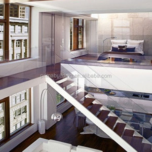 Escalera interior diseños modernos para el hogar recto/curva escalera - Product Image 4