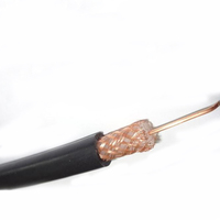Cable Coaxial RG6/RG59 de 75 Ohmios de Fábrica, Cable de Comunicación Delgado y Flexible para Diversas Aplicaciones