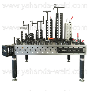 Nouvelle conception de tables de soudage 3D, table de fixation, table de soudage, table de gabarit pour pièces en cours de travail, pinces - Product Image 3