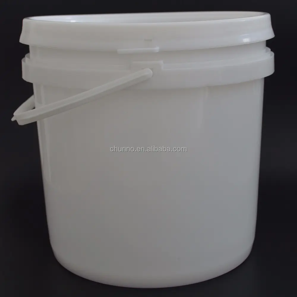 Ferramenta do balde do grau alimentício pp material da pintura do látex do recipiente com boa tampa da vedação