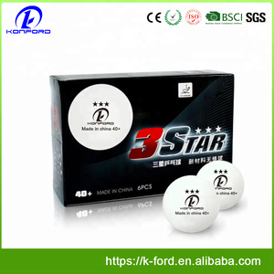 Celluloid 3 Sao Trận Đấu Bóng Màu Cam Trắng Bóng Nhựa Bóng Philippines - Product Image 6