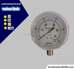उच्च गुणवत्ता 75mm स्टेनलेस स्टील <span class=keywords><strong>150</strong></span> mbar कम दबाव नापने का यंत्र - Product Image 2