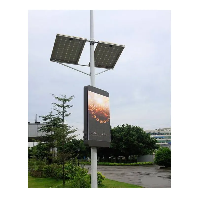 Digital publicidad calle polo con 3g al aire libre p6 led cartelera de señal
