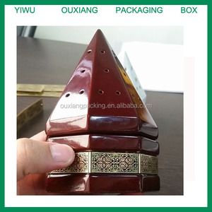ออกแบบใหม่ 8 ขอบหรูหรา vip pyamide รูปร่างธูป burner - Product Image 2