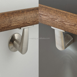 Steet316 — accessoires pour la rambarde/support de verre, support mural, raccords de chemin d'escalier en acier inoxydable 304 - Product Image 5