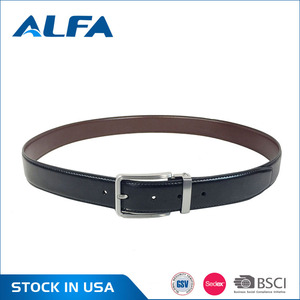 Alfa <span class=keywords><strong>Achat</strong></span> En Gros Nom Marque Personnalisé Pas Cher Split En <span class=keywords><strong>Cuir</strong></span> Faire Ceintures Pour Hommes Votre Logo - Product Image 1