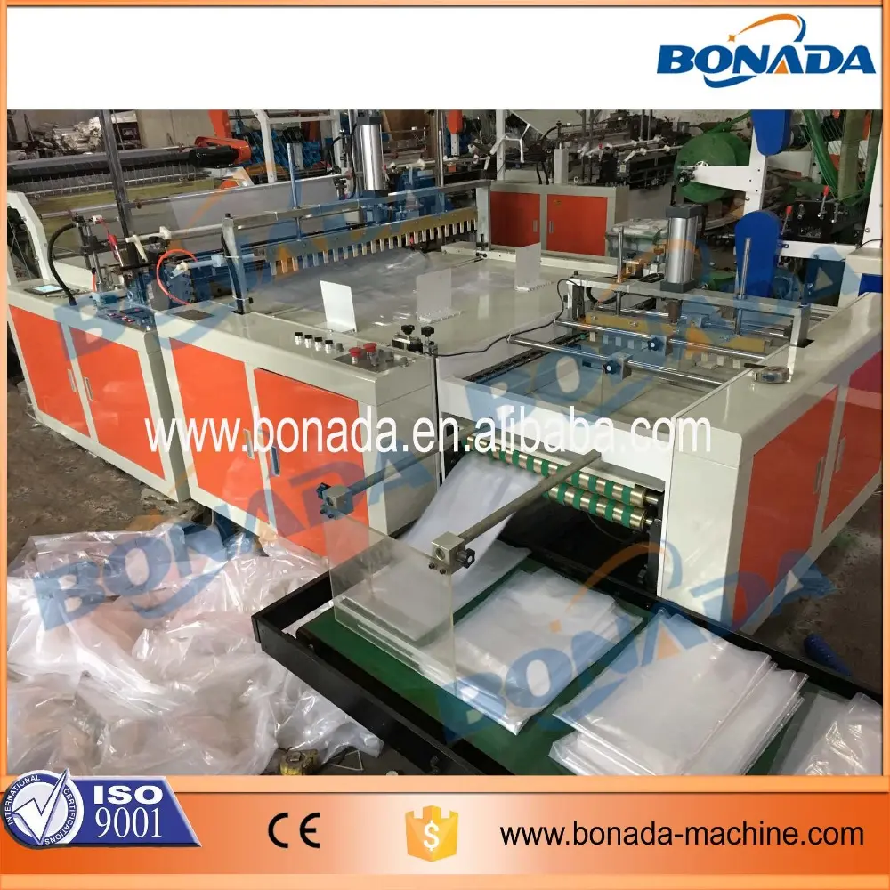 Full Automatic folding Garbage Bag Making