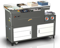 Machine de reliure automatique BOWAY K7, longueur 440 mm, hauteur 60 mm, écran tactile 7 pouces, colle thermofusible parfaite pour documents et livres
