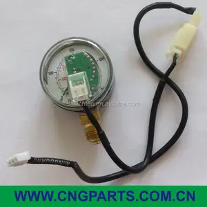 CNGマノメーター/高圧ゲージ/金属ケース50mm圧力ゲージ
