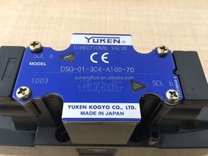 Vanne solénoïde Yuken DSG-01-3C4-A100-70 du Japon, vanne directionnelle YUKEN - Product Image 3