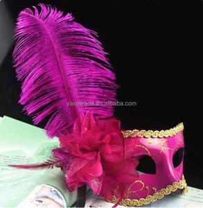 Masque en plumes de <span class=keywords><strong>Venise</strong></span> personnalisé pour fête de <span class=keywords><strong>carnaval</strong></span> d'Halloween, vente en gros d'usine - Product Image 5