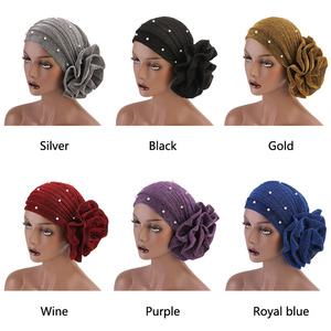 EW hinny uffle, ijab inferior urbano eaded hemo eanie AP uslim Urban ridal onnet edding emale AP TJM-322A - Product Image 6