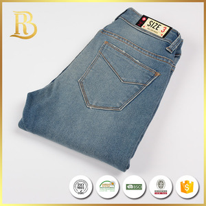 <span class=keywords><strong>Bon</strong></span> prix belle tissu fait anti-statique durable biker jeans - Product Image 3