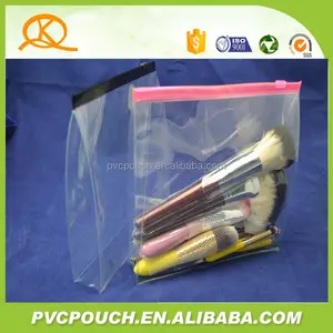 Pvc bolsa de cosméticos/claro cosmético/bolso de pvc bolsas de cosméticos de plástico transparente
