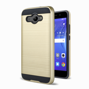 Chất Lượng Cao Sợi Carbon Trường Hợp Cover Quay Lại Trường Hợp Điện Thoại Di Động Trường Hợp Đối Với Huawei Y3 2017/Y3-2018 - Product Image 2