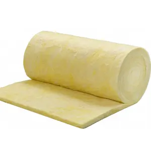 glass wool insulated steel wire Building Thermal Insulation Mineral mineral wool insulation roll glass wool blanket