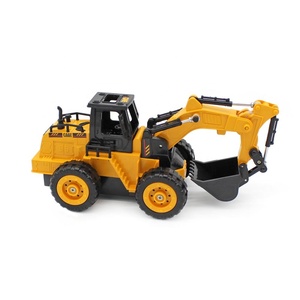 1:32 escala 2,4G 5CH vehículo de construcción máquina de ingeniería rc excavadoras de juguete para niños