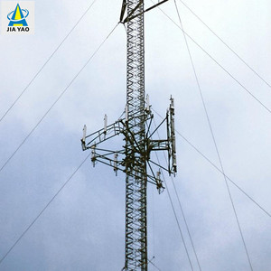 autoportant Ganvanised ASTM <span class=keywords><strong>EU</strong></span> SGG treillis angulaire haubané tour de fil - Product Image 4