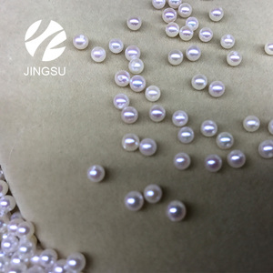 Bán Buôn Ngọc Trai Nuôi Cấy <span class=keywords><strong>Akoya</strong></span> Nửa Khoan Màu Trắng Cỡ 6-6.5Mm - Product Image 3