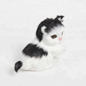 Vente flash Adorable <span class=keywords><strong>gros</strong></span> chat souriant en peluche non rembourrée Jouets en peluche pour animaux pour enfants Cadeau Décoration de la maison - Product Image 6