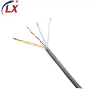 Медный проводник по хорошей цене, 4 Неэкранированные витые пары UTP Cat5e, сетевой Ethernet-кабель Lan
