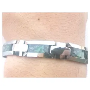 Men Gift Design Camouflage Inlay Hunters Bracelet