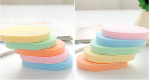 Meilleure vente 1.5cm d'épaisseur brosse de <span class=keywords><strong>maquillage</strong></span> ovale colorée de haute qualité et éponge de nettoyage du visage OEM de marque privée - Product Image 4