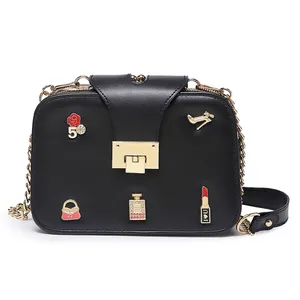 Sacs à main en cuir PU de petite taille, tendance, fabriqués en Chine, en gros, bon marché, sacs à bandoulière pour femmes, luxe - Product Image 1