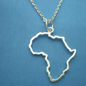 रूपरेखा अफ्रीका नक्शा हार देश के दक्षिण अफ्रीकी मानचित्र हार सरल गोद लेने इथियोपिया अफ्रीका महाद्वीप हार गहने