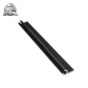 aluminum profile extruded aluminum keder single rail for pool covers