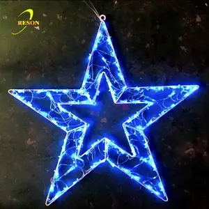 Twinkle Hanging Star Decoration Light LED Decorative Lighting for Home or Party