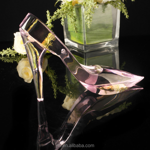 <span class=keywords><strong>Cenicienta</strong></span> de cristal zapatos de tacón alto de cristal zapatos de boda favor regalo Decoración - Product Image 5