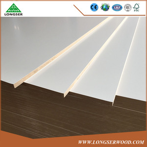 Hoja de MDF de melamina, venta al por mayor/tablero de MDF de melamina blanca de 8mm - Product Image 4
