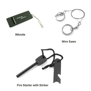 Ngoài Trời Tự Giúp An Toàn & Survival Bánh Thảm Họa Cắm Trại Hoang Dã SOS Survival Kit Hộp - Product Image 4