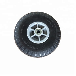 10''x3. 00-4 plana envío neumático sólido rueda para carro carretilla carrito - Product Image 2