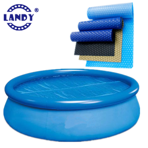 Bạt phủ bể bơi hình oval Landy LDPE 12x18, chống thấm, giữ nhiệt, giảm bay hơi, có thể thu gọn, tự làm, dùng cho 2-4 bể bơi - Product Image 4