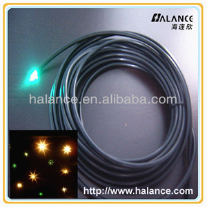 Black Jacket <strong>Fibre</strong> <strong>Optic</strong> Cable for Sauna Room Ceiling Starry Sky Decorative <strong>Lighting</strong> - Product Image 3