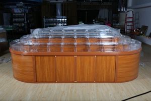 Supermarket <strong>Bulk</strong> Retail <strong>Bulk</strong> Food Pick and Mix Snack Nut Grain Candy Store Equipment Wooden Round <strong>Shelf</strong> /shelving