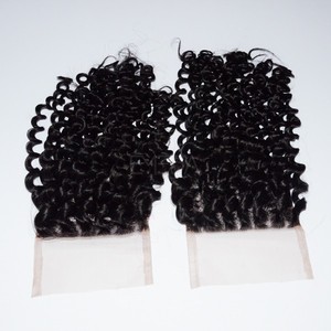 Grado 5A wholesale Lace closure virgen del pelo invisible en tres partes del encierro del cordón - Product Image 6